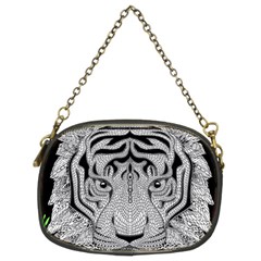 Tiger Head Chain Purses (two Sides)  by BangZart