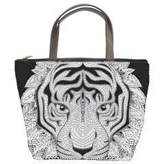 Tiger Head Bucket Bags by BangZart