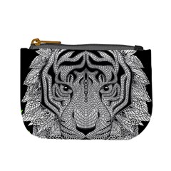 Tiger Head Mini Coin Purses by BangZart