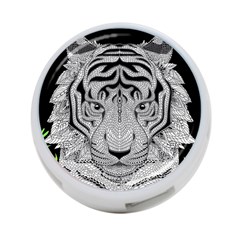 Tiger Head 4-port Usb Hub (two Sides)  by BangZart