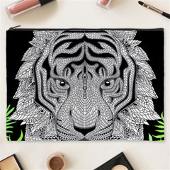 Tiger Head Cosmetic Bag (xxxl)  by BangZart