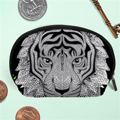 Tiger Head Accessory Pouches (large)  by BangZart