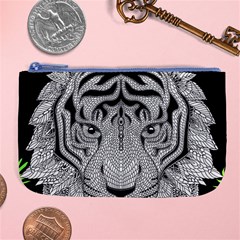 Tiger Head Large Coin Purse