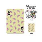 Watermelon Wallpapers  Creative Illustration And Patterns Playing Cards 54 (Mini)  Front - Club10