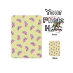 Watermelon Wallpapers  Creative Illustration And Patterns Playing Cards 54 (Mini)  Back