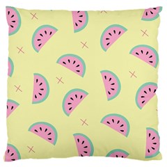 Watermelon Wallpapers  Creative Illustration And Patterns Large Cushion Case (one Side) by BangZart