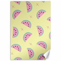 Watermelon Wallpapers  Creative Illustration And Patterns Canvas 12  X 18   by BangZart