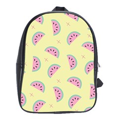 Watermelon Wallpapers  Creative Illustration And Patterns School Bags (xl)  by BangZart