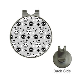 Skull Pattern Hat Clips With Golf Markers by BangZart