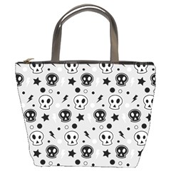 Skull Pattern Bucket Bags by BangZart