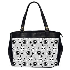 Skull Pattern Office Handbags (2 Sides)  by BangZart