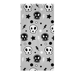 Skull Pattern Shower Curtain 36  X 72  (stall)  by BangZart