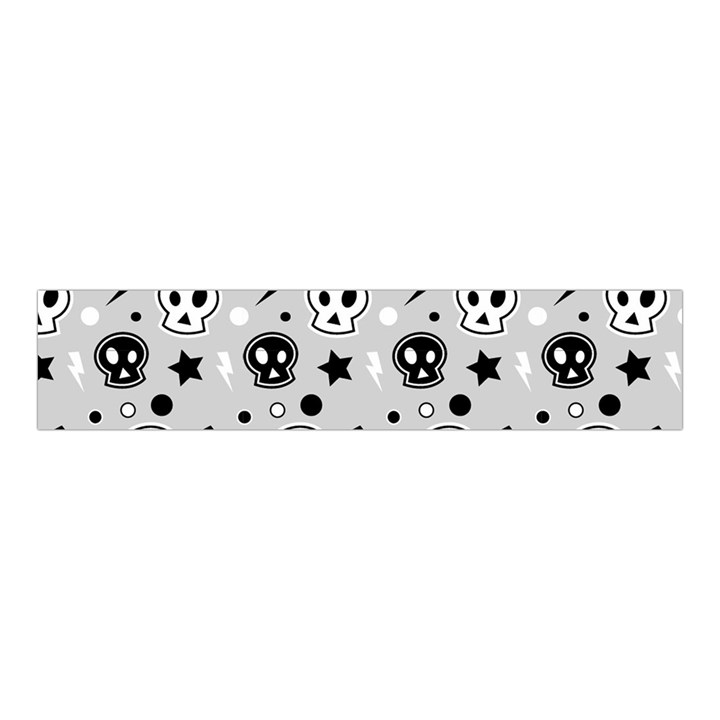 Skull Pattern Velvet Scrunchie