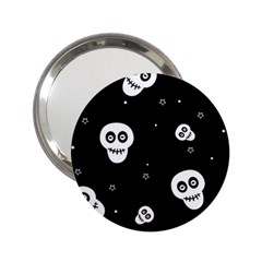 Skull Pattern 2 25  Handbag Mirrors by BangZart