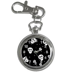 Skull Pattern Key Chain Watches