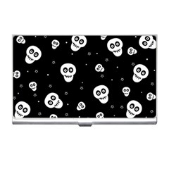 Skull Pattern Business Card Holders