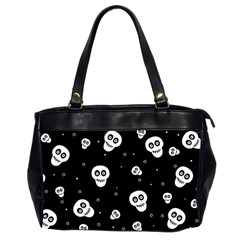 Skull Pattern Office Handbags (2 Sides)  by BangZart