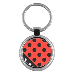 Abstract Bug Cubism Flat Insect Key Chains (round)  by BangZart