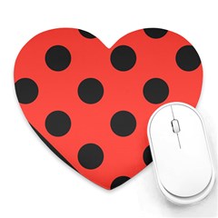 Abstract Bug Cubism Flat Insect Heart Mousepads by BangZart