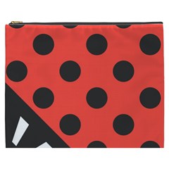 Abstract Bug Cubism Flat Insect Cosmetic Bag (xxxl)  by BangZart