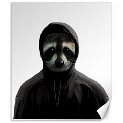 Gangsta Raccoon  Canvas 20  X 24   by Valentinaart