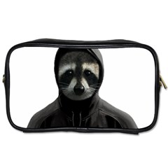 Gangsta Raccoon  Toiletries Bags by Valentinaart