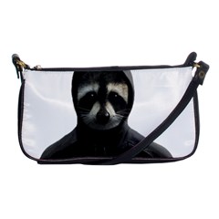 Gangsta Raccoon  Shoulder Clutch Bags by Valentinaart