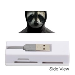 Gangsta Raccoon  Memory Card Reader (stick)  by Valentinaart