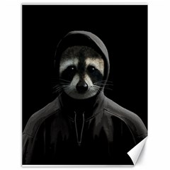 Gangsta Raccoon  Canvas 18  X 24   by Valentinaart