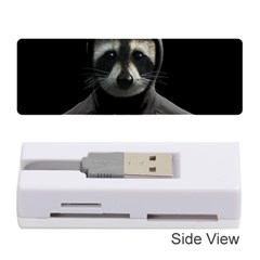 Gangsta Raccoon  Memory Card Reader (stick)  by Valentinaart