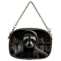 Gangsta Raccoon  Chain Purses (two Sides)  by Valentinaart