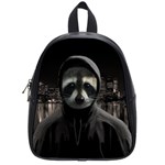 Gangsta raccoon  School Bags (Small)  Front