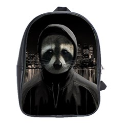 Gangsta raccoon  School Bags (XL) 