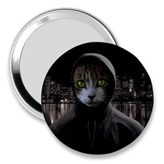 Gangsta cat 3  Handbag Mirrors