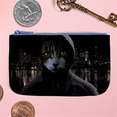 Gangsta Cat Large Coin Purse