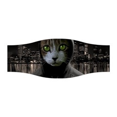 Gangsta Cat Stretchable Headband by Valentinaart