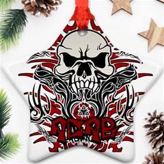 Acab Tribal Ornament (star) by Valentinaart