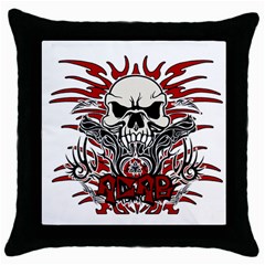 Acab Tribal Throw Pillow Case (black) by Valentinaart