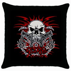 Acab Tribal Throw Pillow Case (black) by Valentinaart