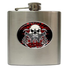 Acab Tribal Hip Flask (6 Oz) by Valentinaart