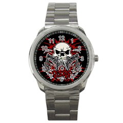 Acab Tribal Sport Metal Watch by Valentinaart