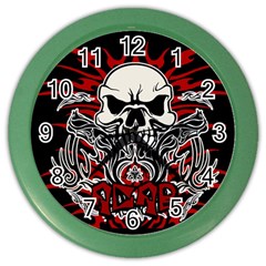 Acab Tribal Color Wall Clocks by Valentinaart