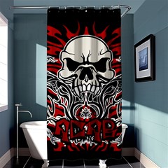 Acab Tribal Shower Curtain 36  X 72  (stall)  by Valentinaart