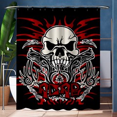 Acab Tribal Shower Curtain 60  X 72  (medium)  by Valentinaart