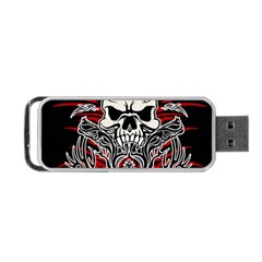 Acab Tribal Portable Usb Flash (two Sides) by Valentinaart