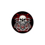 Skull tribal Golf Ball Marker (10 pack) Front