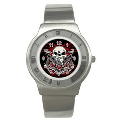 Skull tribal Stainless Steel Watch