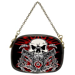 Skull tribal Chain Purses (Two Sides) 