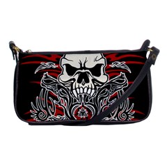 Skull tribal Shoulder Clutch Bags