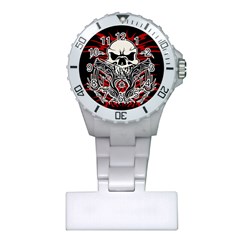 Skull tribal Plastic Nurses Watch